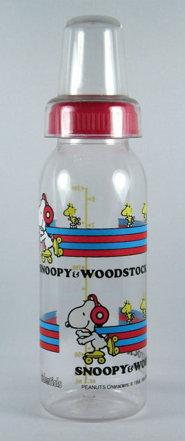 Snoopy Nurser Bottle - Snoopy Skating