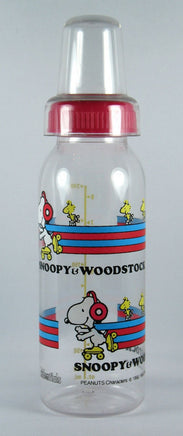 Snoopy Nurser Bottle - Snoopy Skating