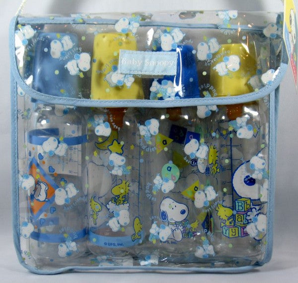 Snoopy Nurser Bottle Set - Baby Snoopy (Blue Bag)