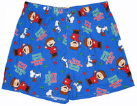 Charlie Brown Christmas Boxers In Decorative Tin