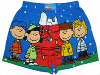 Peanuts Gang Holiday Boxers - Seasons Greetings