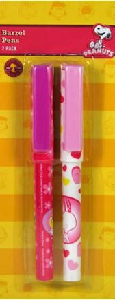 Snoopy Love Barrel Ballpoint Pen Set