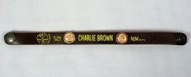 Peanuts 60Th Anniversary Leather Bracelet - Charlie Brown