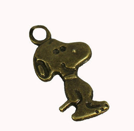 Snoopy Brass Charm