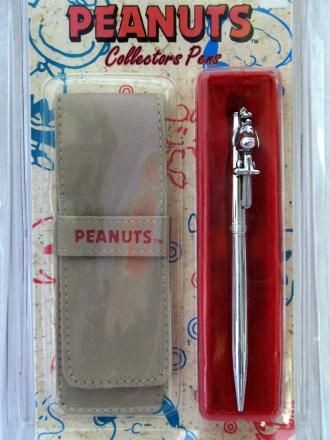 Snoopy and Woodstock Brass Pen