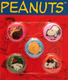 Peanuts Gang Shirt Button Cover Set