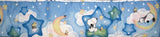Lambs & Ivy Sleepytime Baby Snoopy Crib Bumper Pad