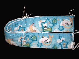 Lambs & Ivy Sleepytime Baby Snoopy Crib Bumper Pad