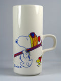 Snoopy Skiing Vase - To The Bunny Slope!