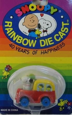 Snoopy Chunky Die - Cast Car - Beagle Scout Bus (Near Mint/NO Card As Seen in Photo) - snoopn4pnuts.com