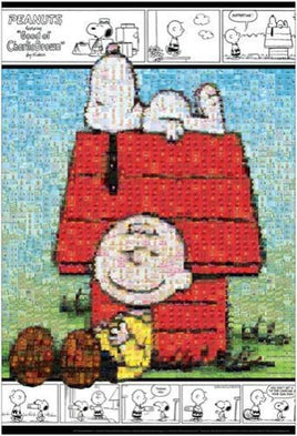 Beverly Jigsaw Puzzle - Charlie Brown And Snoopy Mosaic Art