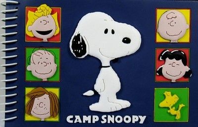 Camp Snoopy Pvc Autograph Book