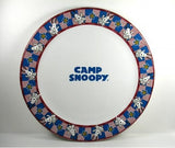 Camp Snoopy Dinner Plate With Raised Images