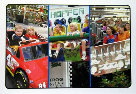 Camp Snoopy Kiddie Rides Post Card