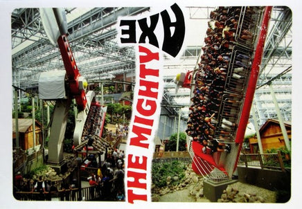 Camp Snoopy Mighty Axe Post Card