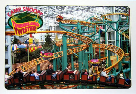 Camp Snoopy Twister Post Card