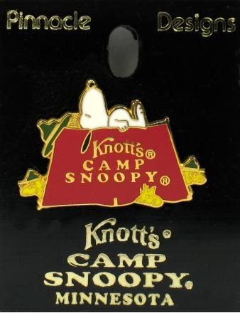 Knott's Camp Snoopy Beaglescout Enamel Pin