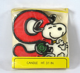 Snoopy Number 9 Vintage Birthday Candle