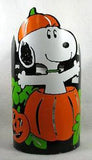 Snoopy Halloween Die-Cut Metal Pillar Candle Ring Screen