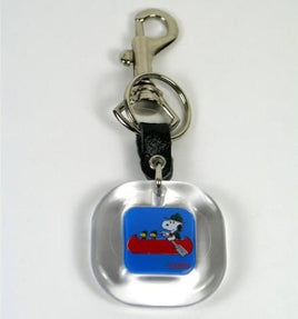 Camp Snoopy Canoe Acrylic Key Chain