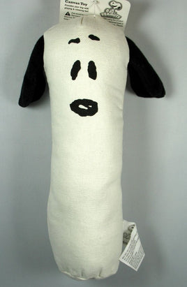 Snoopy Long-Body Canvas-Covered Squeaker Toy - On Sale!