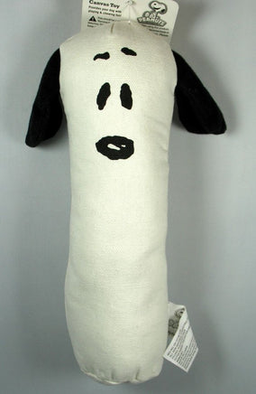 Snoopy Long-Body Canvas-Covered Squeaker Toy - On Sale!