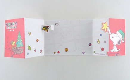 Peanuts Mini Fold - Out Christmas Card - snoopn4pnuts.com