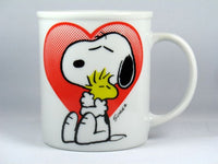 Snoopy Hugs Woodstock Vintage Mug - Gee, Somebody Cares