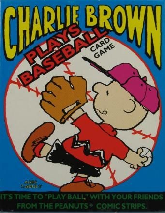 Charlie Brown Plays Baseball Card Game