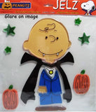Charlie Brown Large 10-Piece Halloween Jelz Window Clings