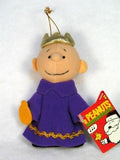 Charlie Brown Doll Ornament - King Charlie