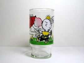 Charlie Brown Kite Flying Drinking Glass