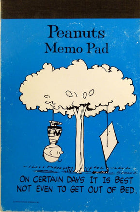 Charlie Brown Decorated Note Pad