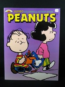 Peanuts Gang Jumbo Coloring And Activity Book