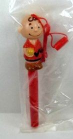 Charlie Brown Pvc Pen With Lanyard