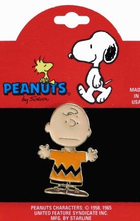 Charlie Brown Enamel Pin - snoopn4pnuts.com