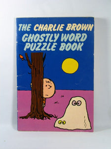 Charlie Brown Ghostly Word Puzzle Book