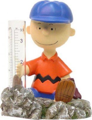 Charlie Brown Rain Gauge - Natural Colors
