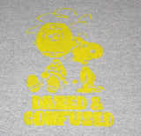 Charlie Brown and Snoopy Dazed and Confused T-Shirt