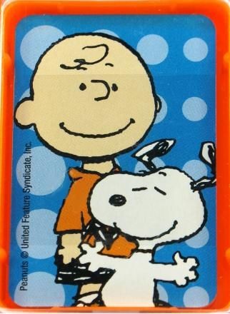 Charlie Brown and Snoopy Mini Playing Cards With Storage Case