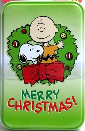Peanuts Metal Christmas Gift Card Holder (New But Near Mint) - snoopn4pnuts.com