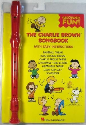 Charlie Brown Song Book And Recorder