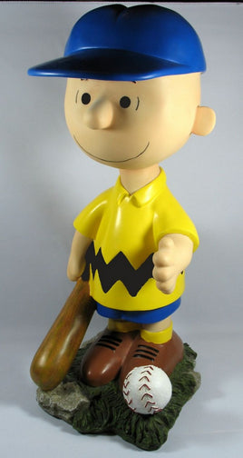 Charlie Brown Garden Statue - Yellow Shirt