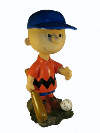 Charlie Brown Garden Statue - Red Shirt