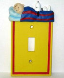 2-D Charlie Brown Bedtime Switch Plate Cover
