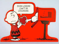 Laminated Charlie Brown Valentine's Day Wall Decor