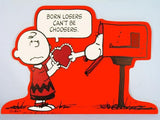 Laminated Charlie Brown Valentine's Day Wall Decor
