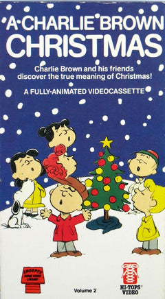 A Charlie Brown Christmas VHS Video Tape (Plastic Clam Shell Case) - snoopn4pnuts.com