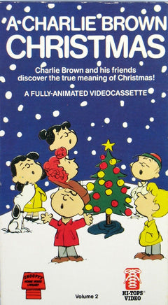 A Charlie Brown Christmas VHS Video Tape