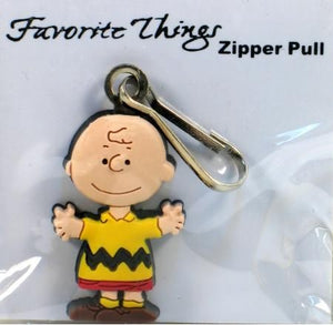 Charlie Brown Pvc Zipper Pull
